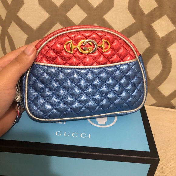 Gucci Trapuntata Mini Metallic Leather crossbody - Picture 2 of 5
